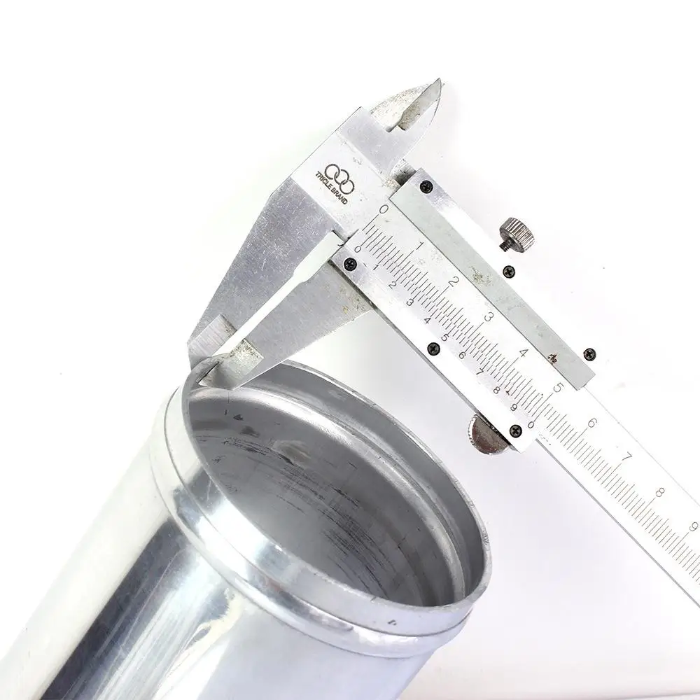 Aluminum Alloy intake Turbo Intercooler Piping Extensor Hose Adapter Joiner Pipe Connector Silicone 51mm 57mm 63mm 70mm 76mm intercooler piping adapter