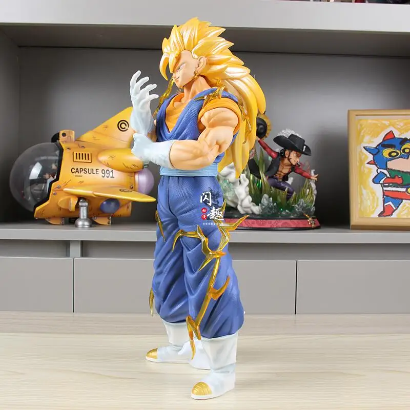 Alimentação de fábrica Gk Luta Super Saiyan Vegetto Dragon Ball Z por  grosso anime japonês de personagens de desenhos animados Figura Toy - China  Figura anime e Action Figure preço