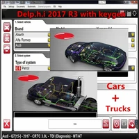 2024 Hot Sale for Delphis 2017 R3 with Keygen forDS150E for Delphis Diagnostic Bluetooth VCI vd obd2 Scanner For Cars and Trucks 1