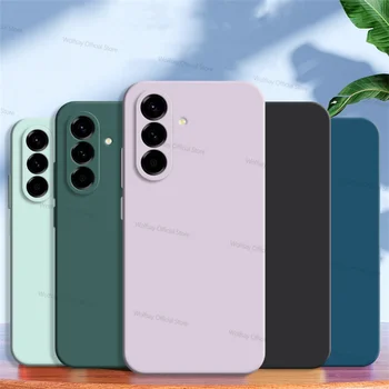 Per Samsung Galaxy A17 5G Custodia Samsung Galaxy A17 5G Custodie Cover protettiva in silicone liquido antiurto TPU di lusso