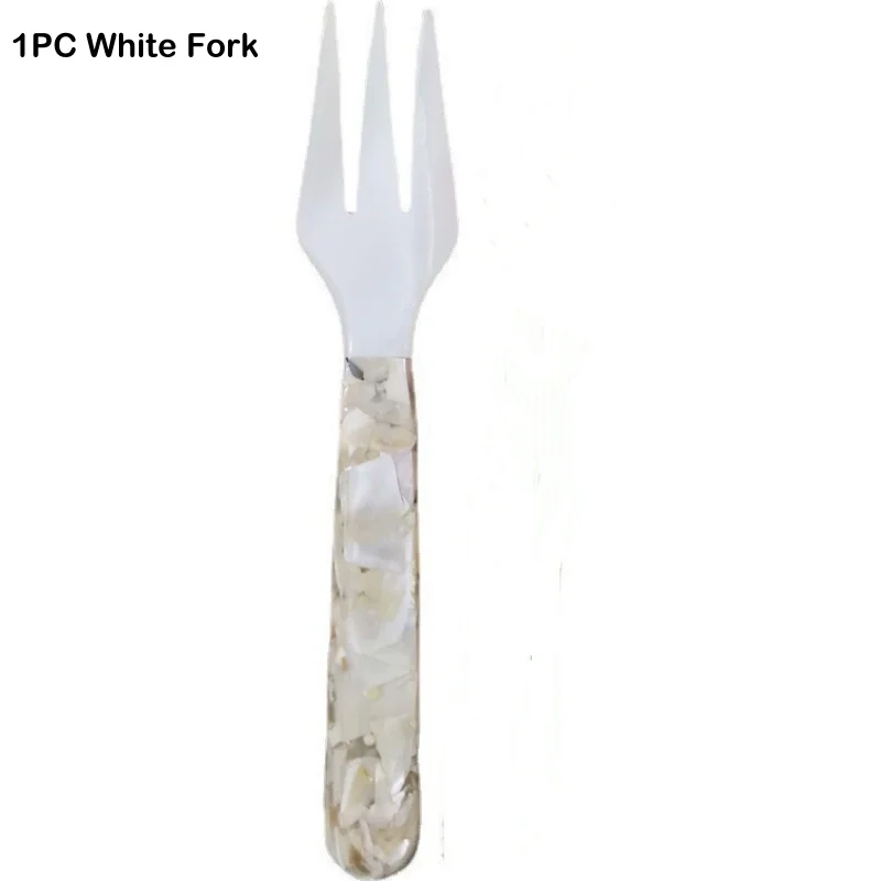 1PC White  Fork
