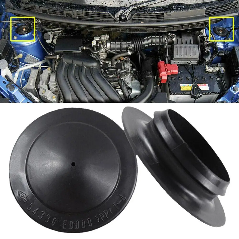 

54330ED000 Front Suspension Strut Mount Cover for Nissan Qashqai Dualis J10 X-Trail T31 Car Dustproof Rustproof Waterproof Cap