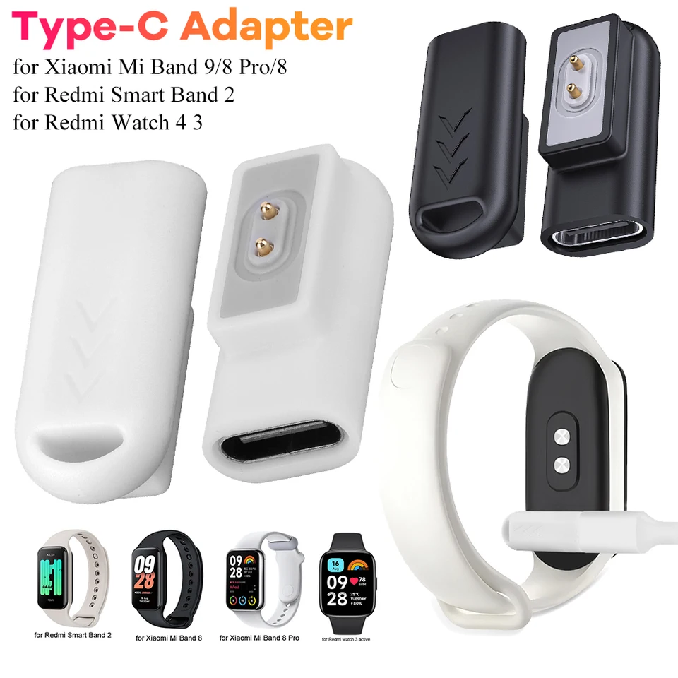 Adattatore USB-C A 90° Per Xiaomi Smartwatch - Caricatore Magnetico Per Mi Band 8 Pro/8, Redmi Watch 4/3 - Foto 9