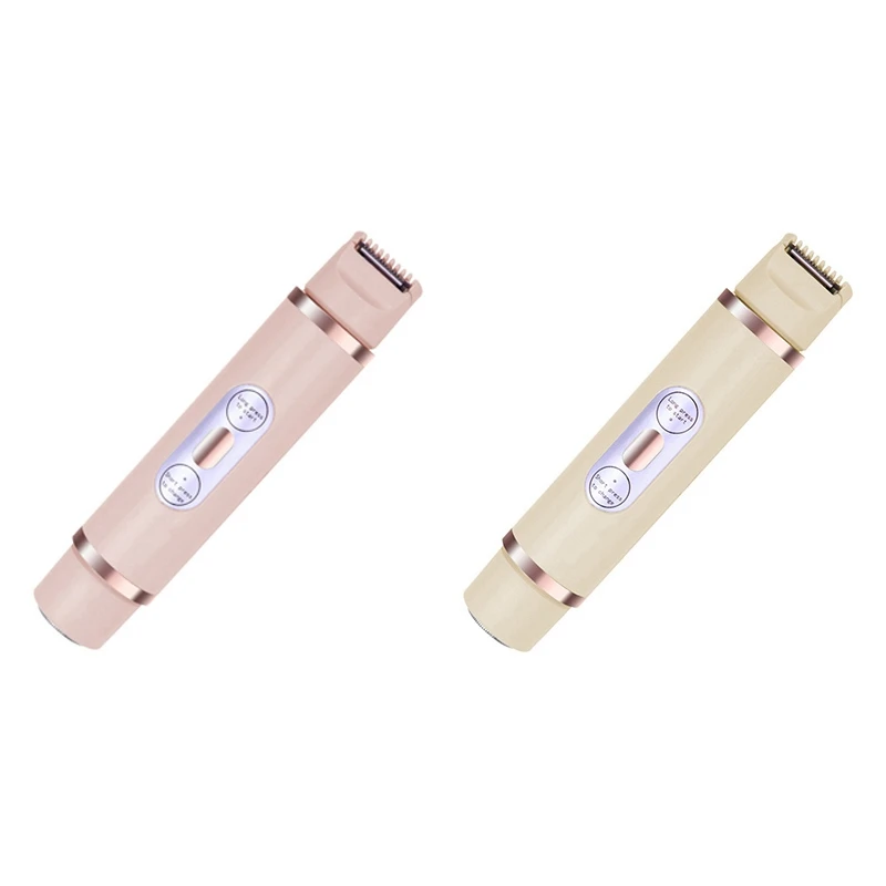 Bikini Trimmer For Women Painless Ladies Hair Removal 2 In 1 Wet & Dry Lady Shaver 4