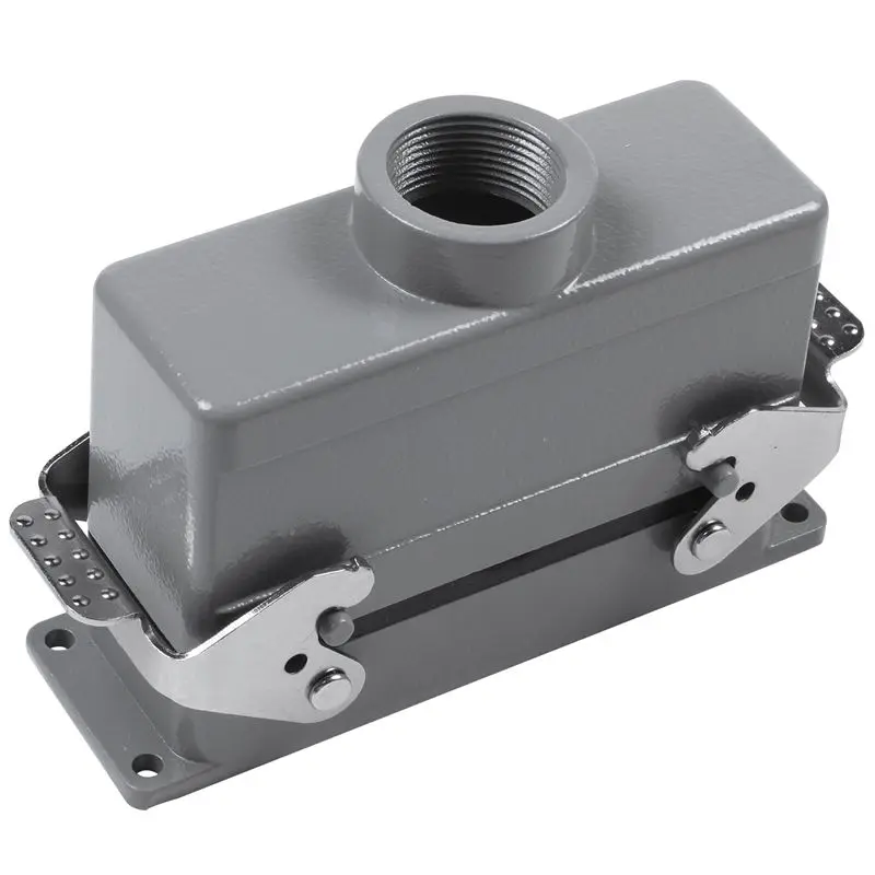 

ABSF Rectangular H24B-He-024-1 Heavy Duty Connectors Power 24 Pin Cores Line 16A 500V Screw Feet Aviation Plug Socket