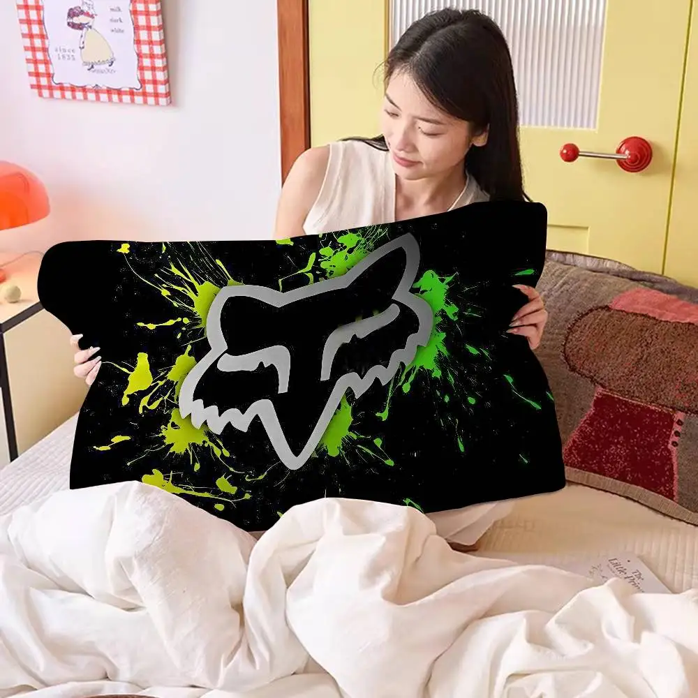 3D-Druck-Kissenhandtuch mit F-FOX-Logo für Haare und Haut, Standardgröße, Set aus superweichen Kissenbezügen – Detail 10