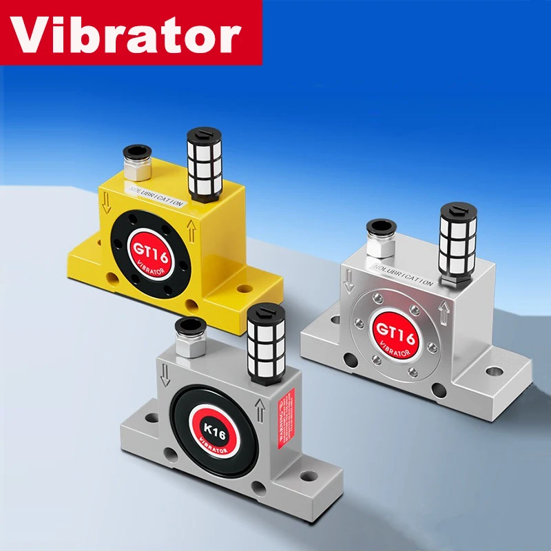 เครื่องสั่นแบบนิวเมติก GT-08/10/13/16/25/32/48 Oscillator Turbine ประเภทเครื่องสั่นขนาดเล็ก Air Hammer K 1