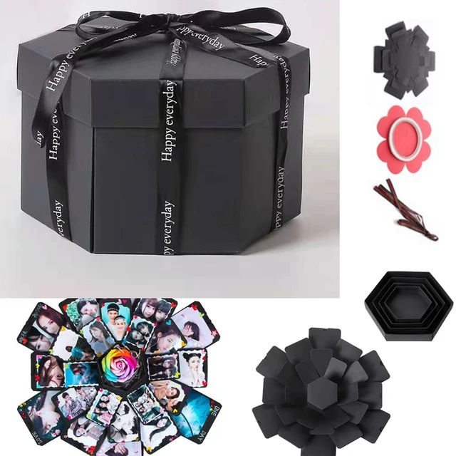 Butterfly Explosion Box Gift DIY Snacks Gift Box Mystery Surprise Explosion  Box Valentines Day Gift Photo Album Box for Birthday - AliExpress