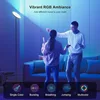 RGB Torchiere Floor Lamps for Living Room, 32W/3200LM Bright LED Standing Lamp with Remote, Modern Color Changing Tall Lamp with 5