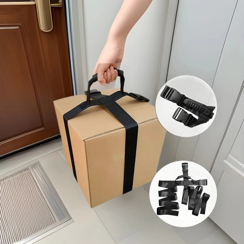 Hebegürtel für schwere Gegenstände, Trageseil, Möbel, beweglicher Gürtel, Gepäckverpackungsgurte, bewegliche Gurte, einfacheres Förderboxen, Gepäck – Detail 2