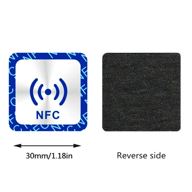 100pcs Ntag213 NFC Tags 13.56MHz ISO14443A NFC Sticker NTAG216 All NFC  Phone Available Adhesive Labels 10/ 50pcs RFID Key Token - AliExpress