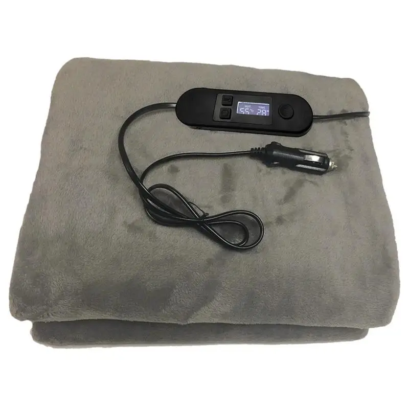 CarHeatedBlanket12VWinterWarmSmartTemperatureElectricHeated