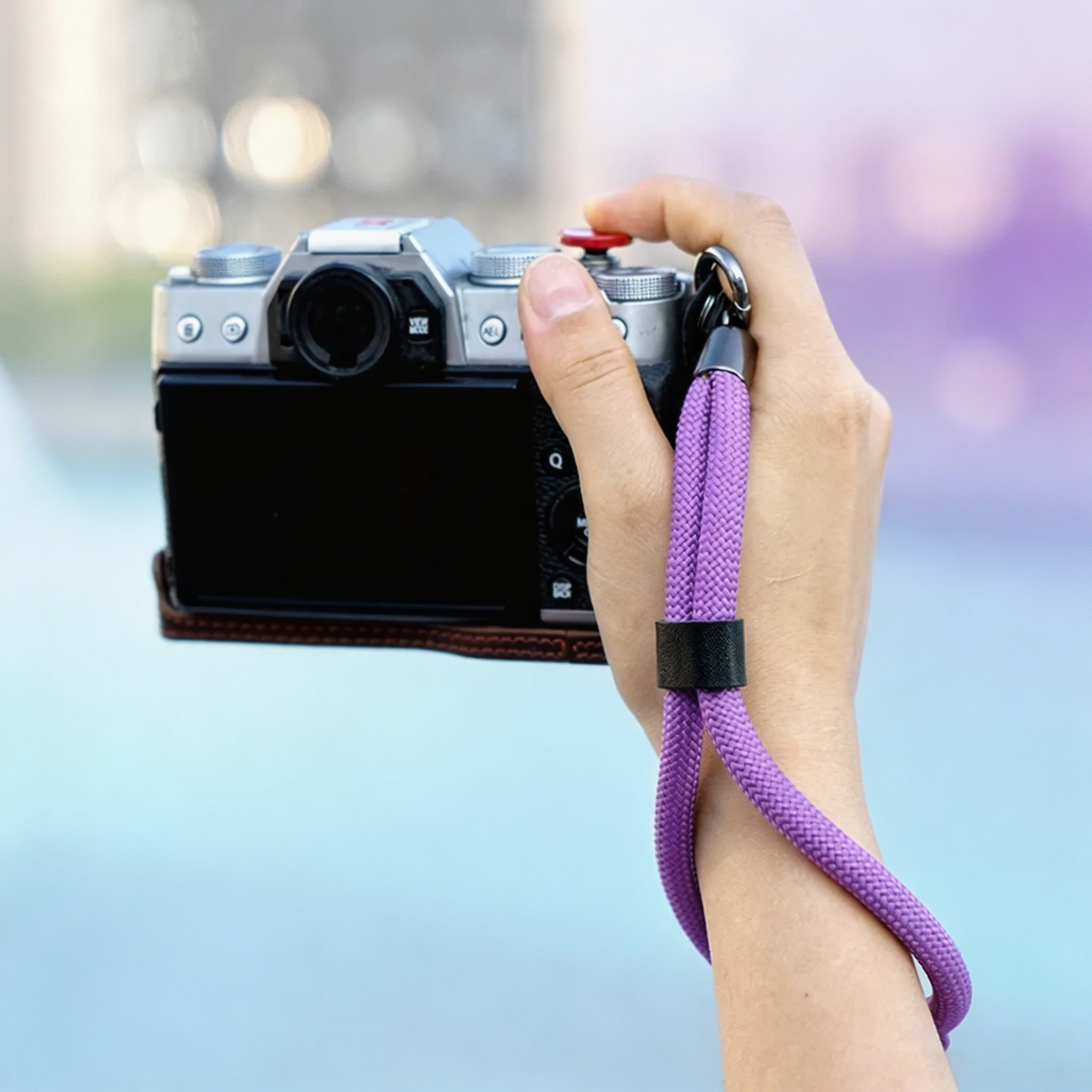 2026 핫 퀵 릴리스 카메라 손목 스트랩 나일론 핸드 로프 (고프로, 니콘 DSLR, 미러리스, SLR 카메라 액세서리용)