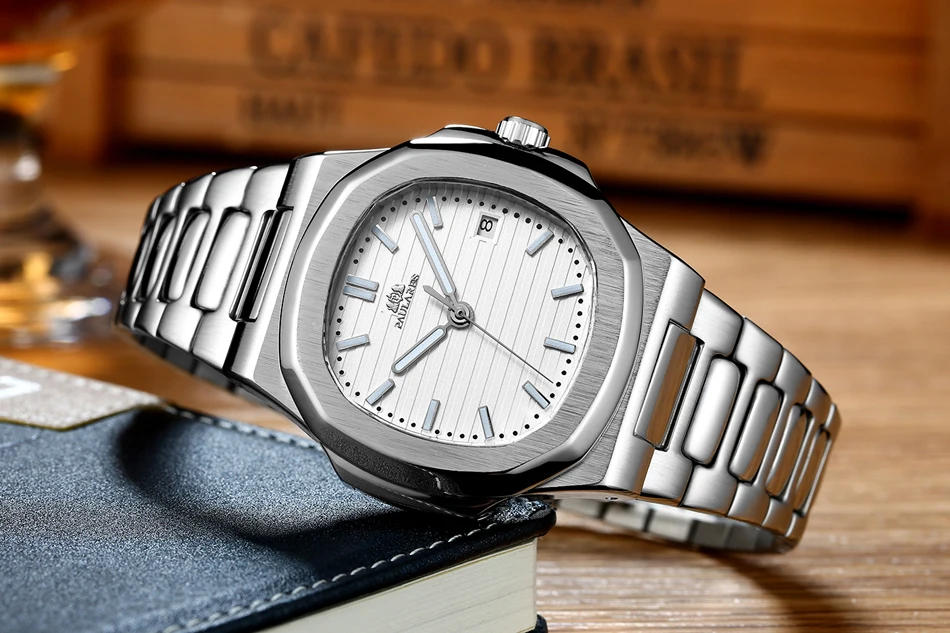 2022 New Automatic Mens Watches Business Sport Mechanical Watch Fashion Business Stainless Steel AAA Clocks Relógio Masculino