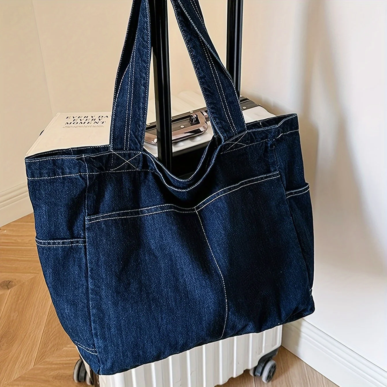 Renee’s Retro Softness | Large Capacity Tote Bag