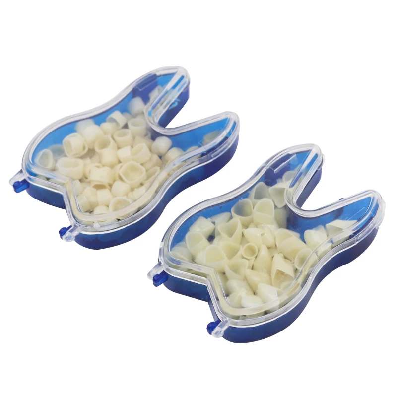 Porcelana de Resina Molar Anterior, Reparação Oral Dentes, Odontologia, 2 Box