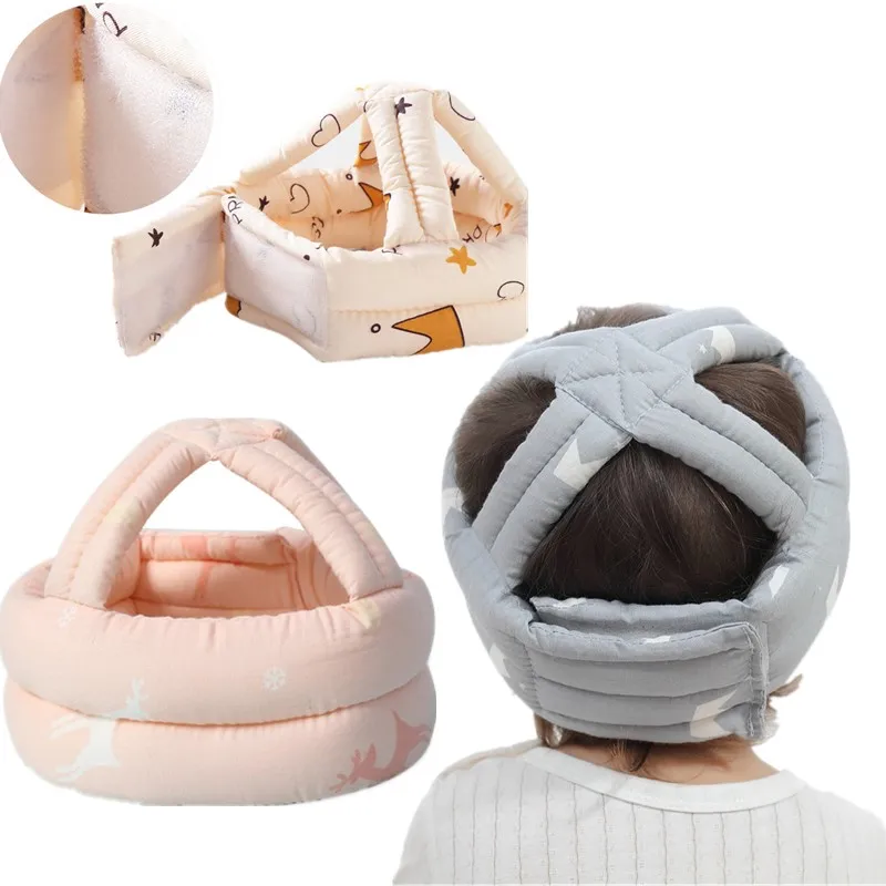 Baby Safety Helmet Head Protection Headgear Toddler Antifall Pad Children Learn To Walk Crash Cap