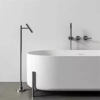 ก๊อกน้ําอ่างอาบน้ํามือถือห้องน้ําก๊อกน้ําขาตั้งก๊อกน้ําติดผนังแยก Body Torneiras Banheira อ่างอาบน้ํา 1