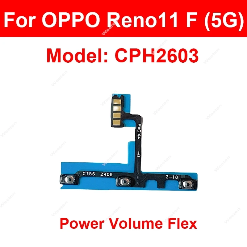 Power and Volume Button Flex Cable Side Key Flex Ribbon Replacement