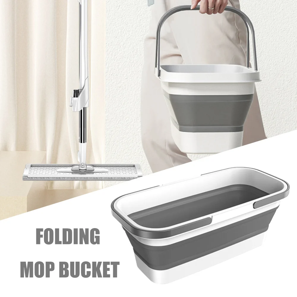 Household Portable Folding Mop Bucket Foldable Basin Storage Large