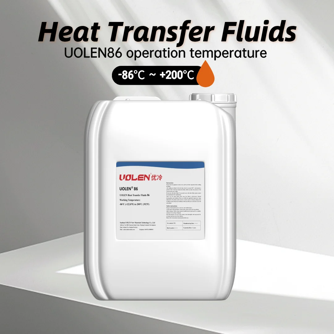 UOLEN 86 -86℃~200℃ heat transfer fluid Thermal oil heat transfer oil silicone