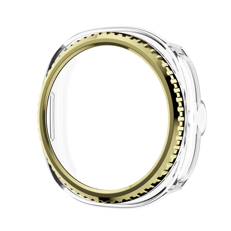 Bezel Ring and Protective Cover for Galaxy Watch 8 Classic, 46mm - Hard PC Bumper Shell