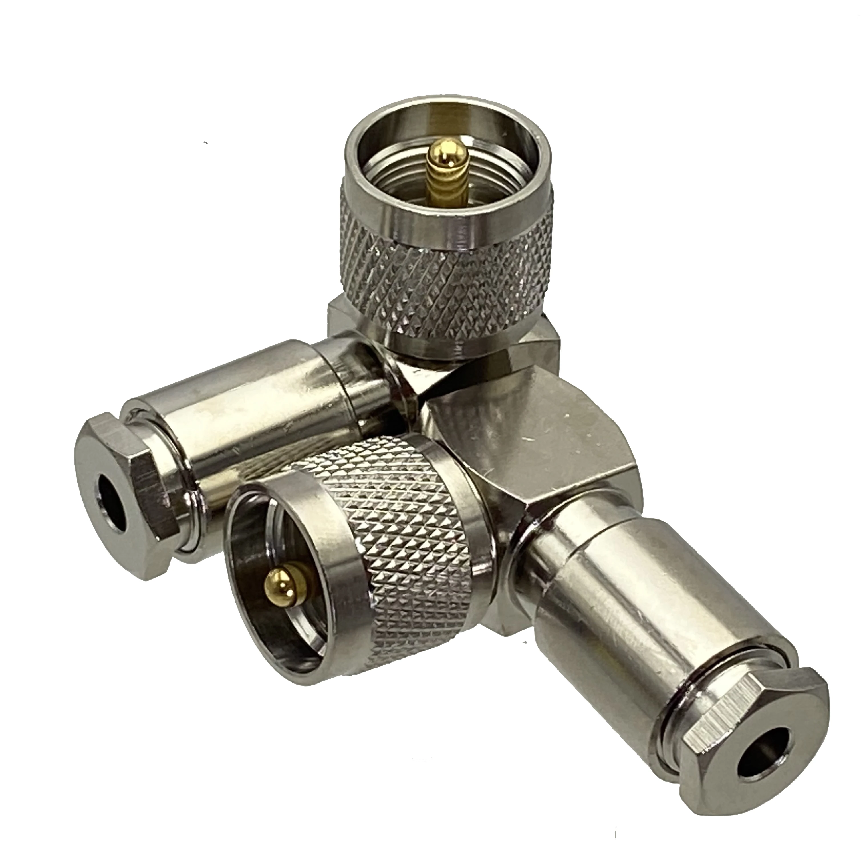 MASCHIO UHF 1x PL259 PL-259 90 ° Clamp RG8 RG213 LMR400 - Foto 10