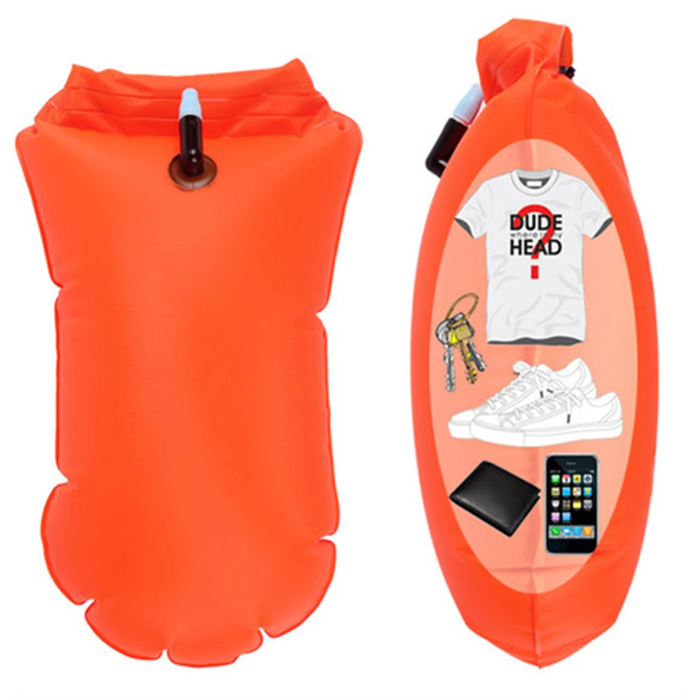 Waterproof Buoy Bag For Water Sport And Surfing Easy To Carry Scratch-proof Safety Swimming Buoy Bag переноска imac carry sport 34x48 5x34см 80983 голубой