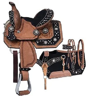 Best-Selling Western Leather Horse Saddle – Premium Equestrian Saddle for Racing & Trail Riding 1