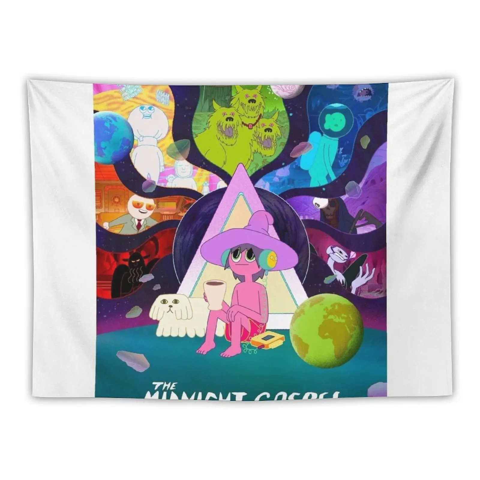 

Midnight Gospel Tapestry Room Ornaments Decorative Wall Tapestry