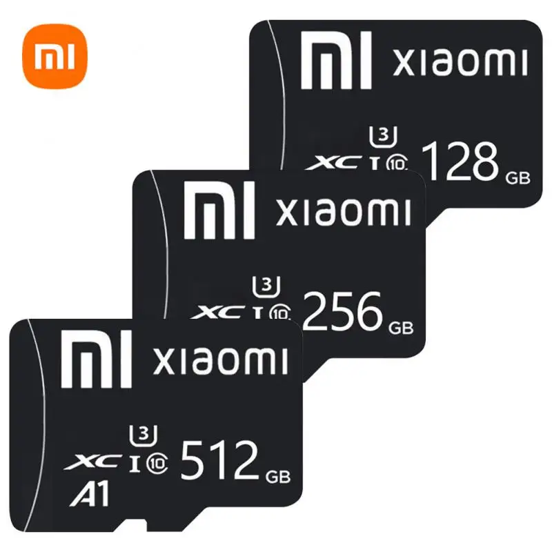 

XIAOMI TF Card 2TB Memory Card Class10 High Speed 1TB 128GB 256GB 64GB Cartao De Memoria Data Storage For Phone/Camera
