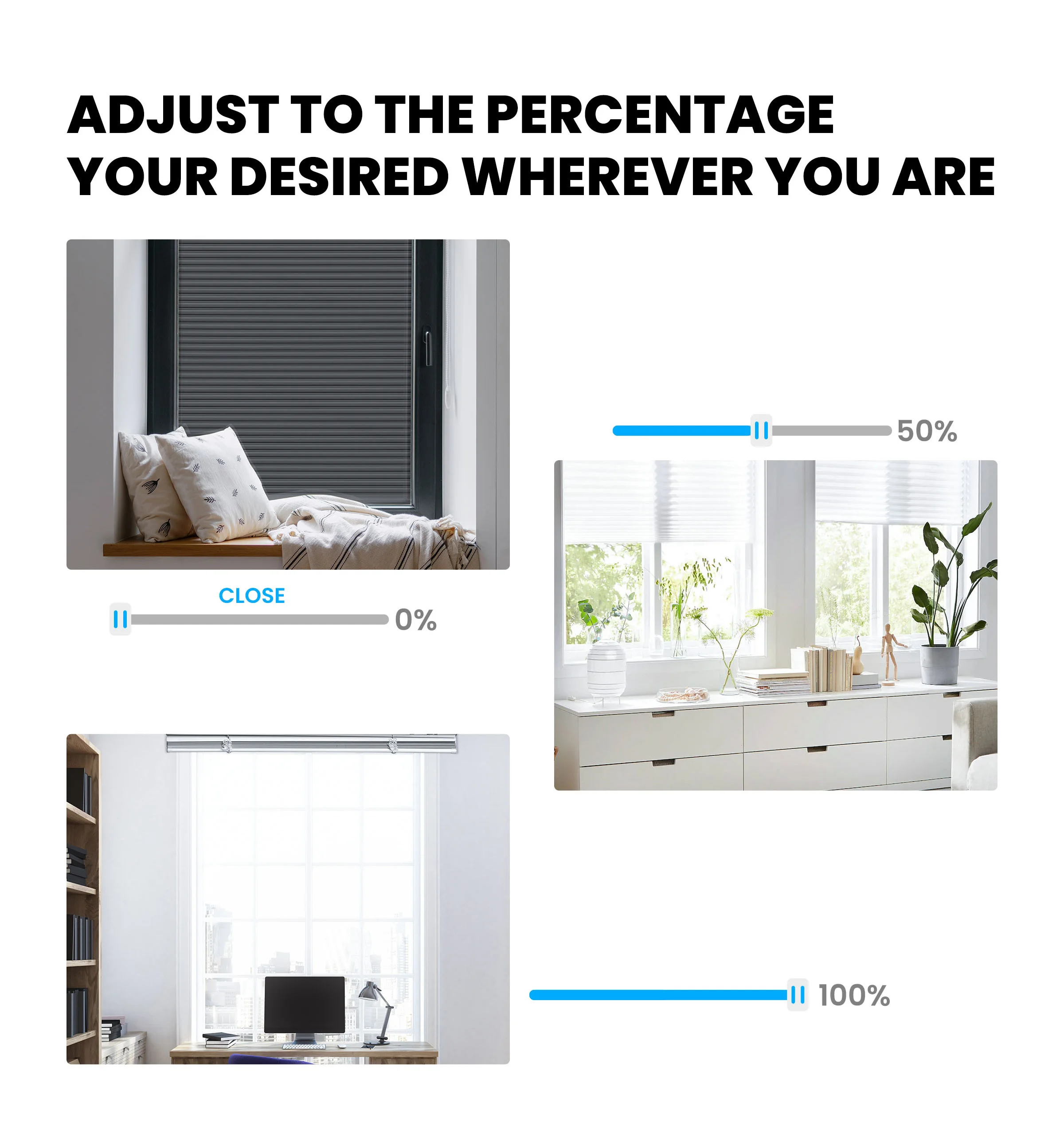 Smart curtain module wiring view