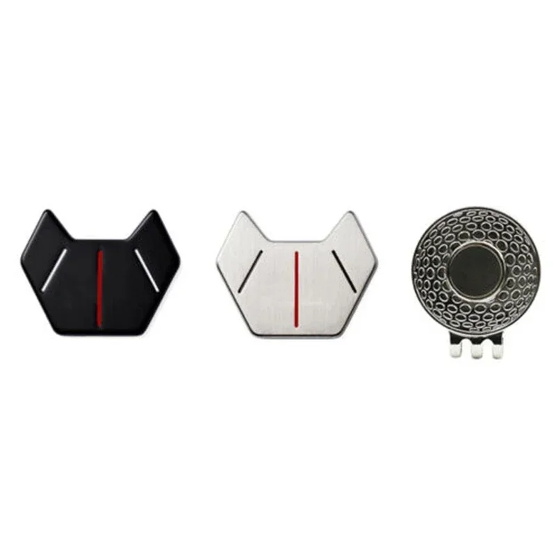 1Pc Magnetic Golf Balls Marker Set with Painted Metal Hat Clip Outdoor Swing Training Accessories Gifts for Golfer 30x23.7mm 4