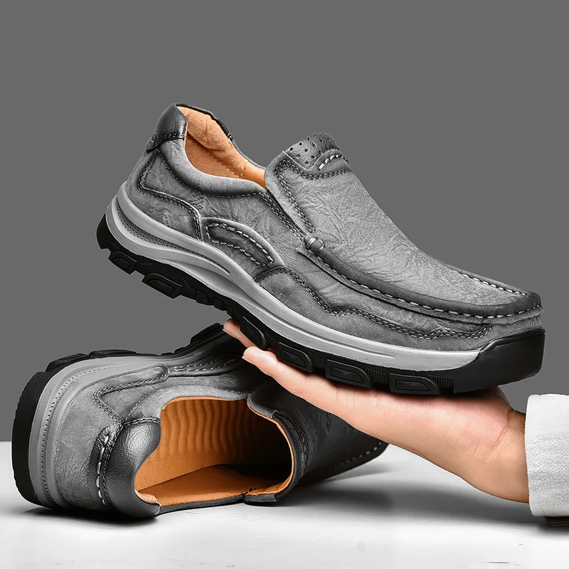 Mens Trainers Running Walking Shoes Lightweight Sports Outdoor Slip Comfy_voghion.com