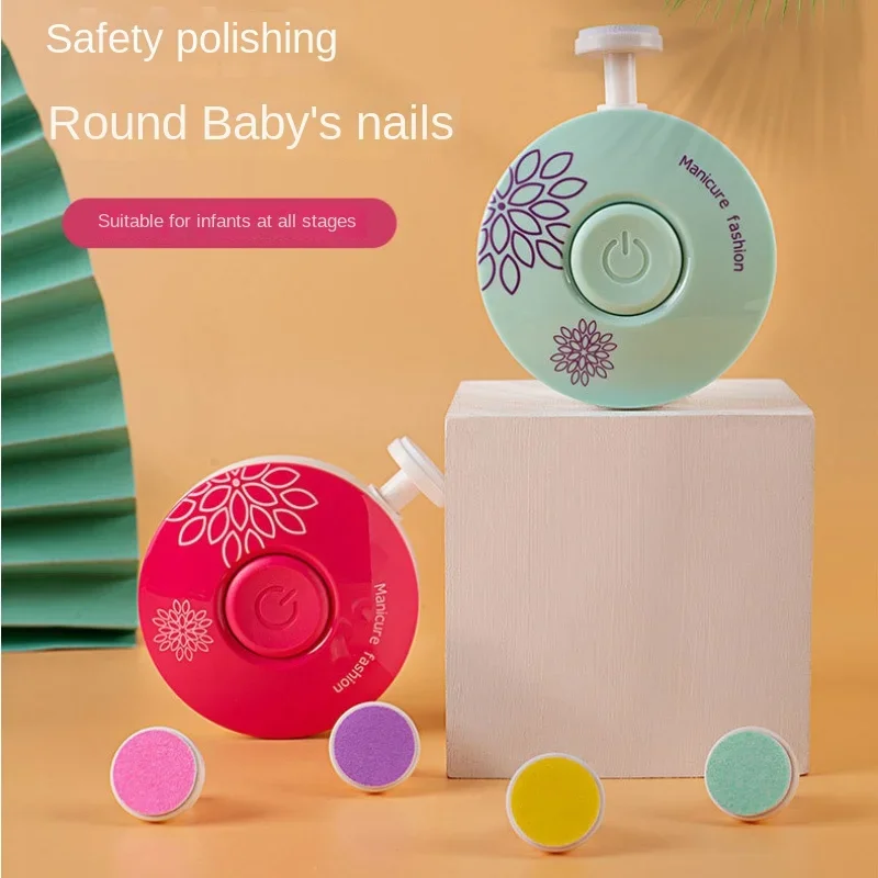Electric Baby Nail Trimmer Kid Nail Polisher Tool Infant Manicure Scissors Baby Hygiene Kit Clipper Cutter Newborn nail clipper,nail care kit,nail trimmer