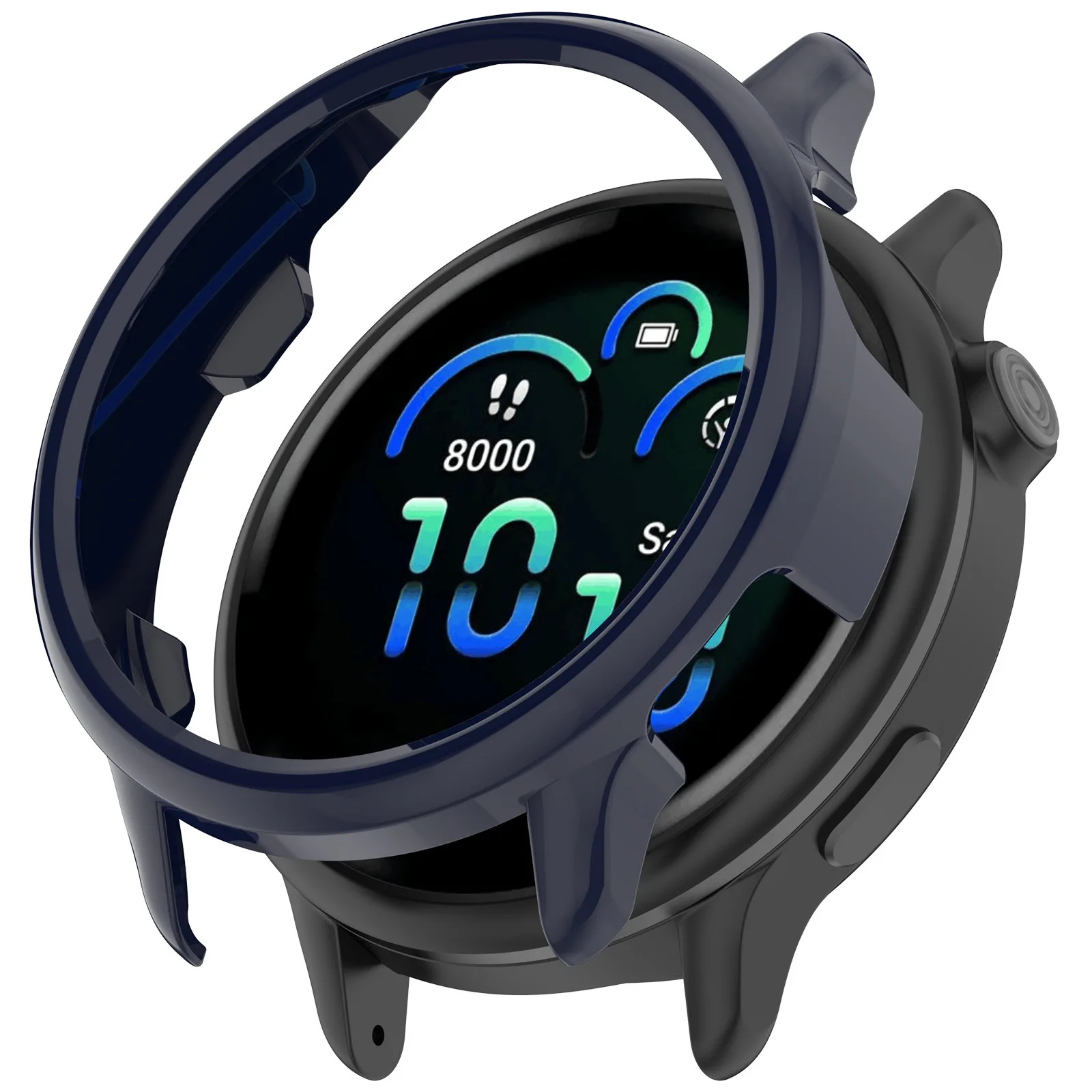Premium Shockproof Protective Hard Case for Smartwatch - Durable Bumper Shell Cover