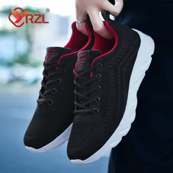 YRZL Running Shoes Men Sneakers Fashion Lightweight Trainers Breathable Walking Shoes Comfortable Athletic Sport Shoes for Men 1