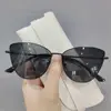 2024 Hot Fashion Oversized Vintage Cat Eye Sunglasses Women Trending Summer Driving Eyewear Shades UV400 for Lady 2