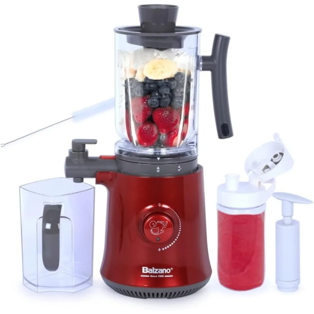 

Блендер для йоги/аппарат для смузи/соковыжималка/суповарка с автоматическим разделением семян и усилителем иммунитета-металлический красный, компактный