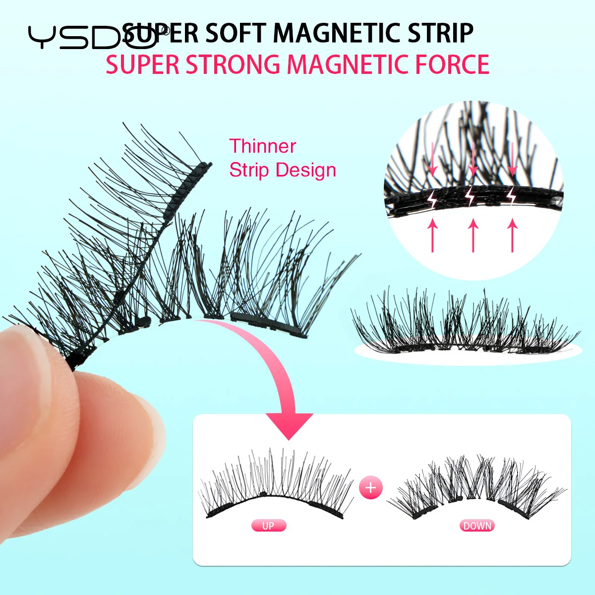 YSDO Magnetic False Eyelashes 4