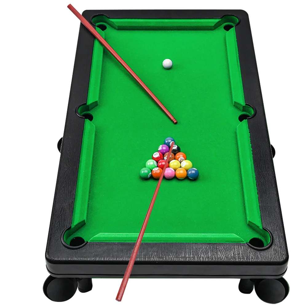 Children's Toy Billiards Small Pool Table Educational Game Plastic Mini Tables for Kids Parent-child Toys