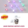 1pc Mini Led Lamp with Push-button Switch Size 7.6*7.1MM Model Light Toys for DIY Model Making/Robots/Cars No Need Magnet 1