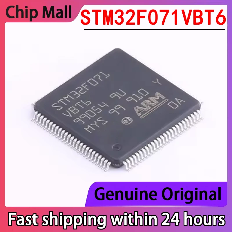 

2PCS Brand New Original STM32F071VBT6 Package LQFP100 32-bit Microcontroller - MCU Genuine