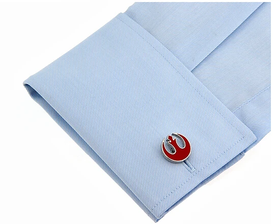 Movie Design Star Cufflinks For Men Quality Copper Material 2 Colors Option Cuff Links Wholesale&retail - 5