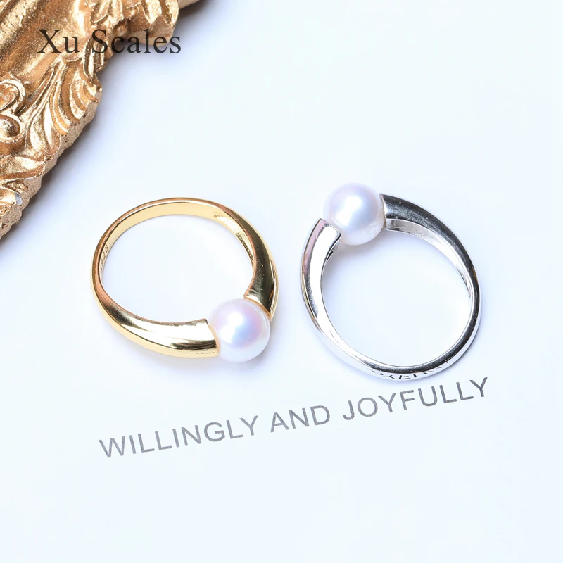 Perle Akoya Naturali Da 7-8x8-9 Mm, Perle Sciolte Filo Intero All - Foto 10