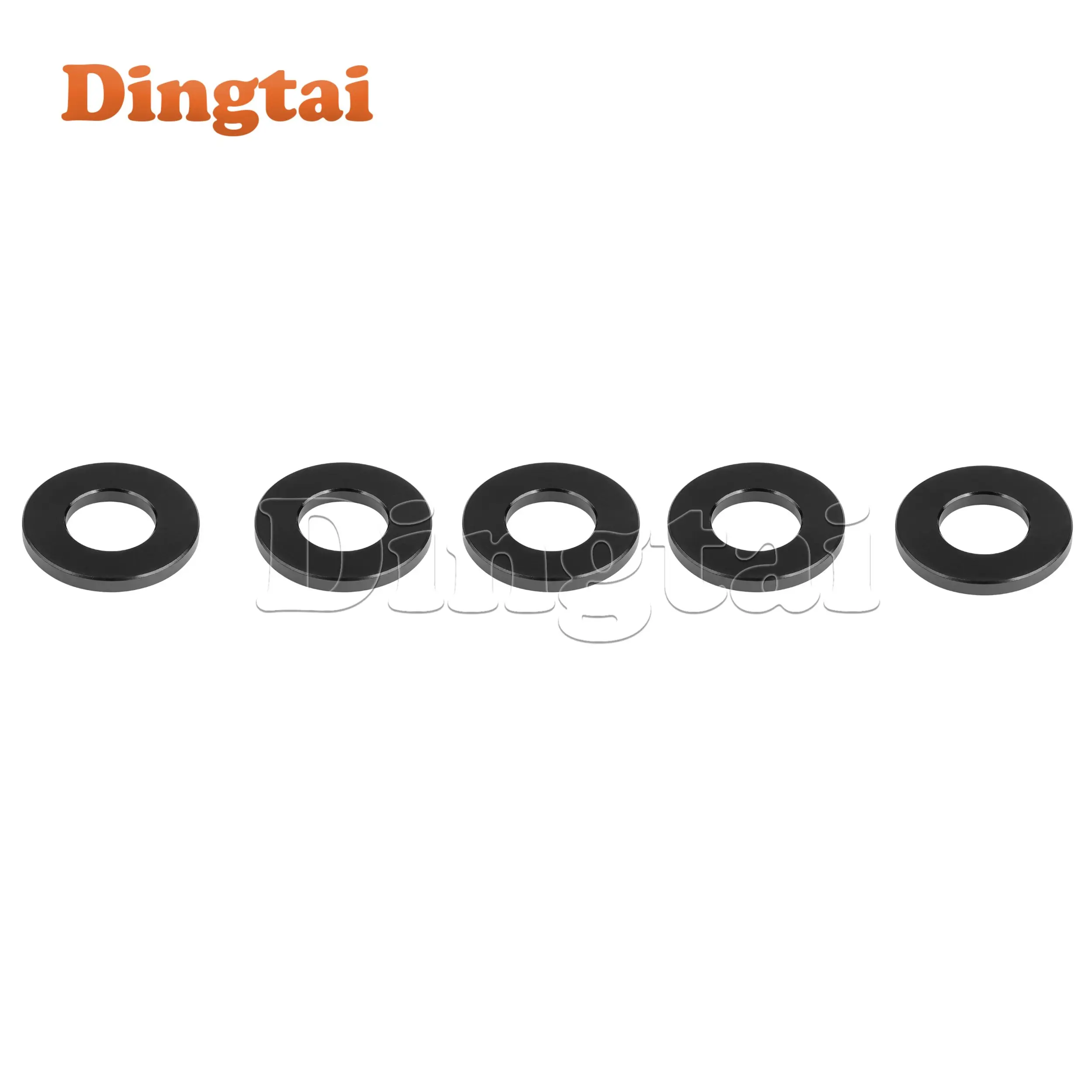 Dingtai Titanium Flat Spacer Washers for Bicycles and Motorcycles - Set of 5/10 PCS