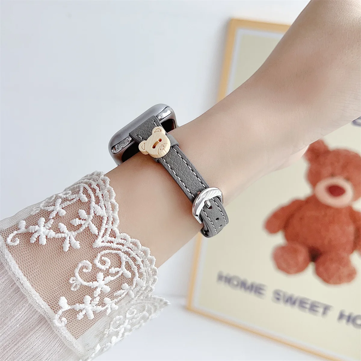 Watch Band For iWatch 42/44/45/46/49mm 38/40/41mm PU leather Fashion Watch Strap for Watch Series Ultra2 Series 10/9/8/7/6/5/4/3/2/1_voghion.com