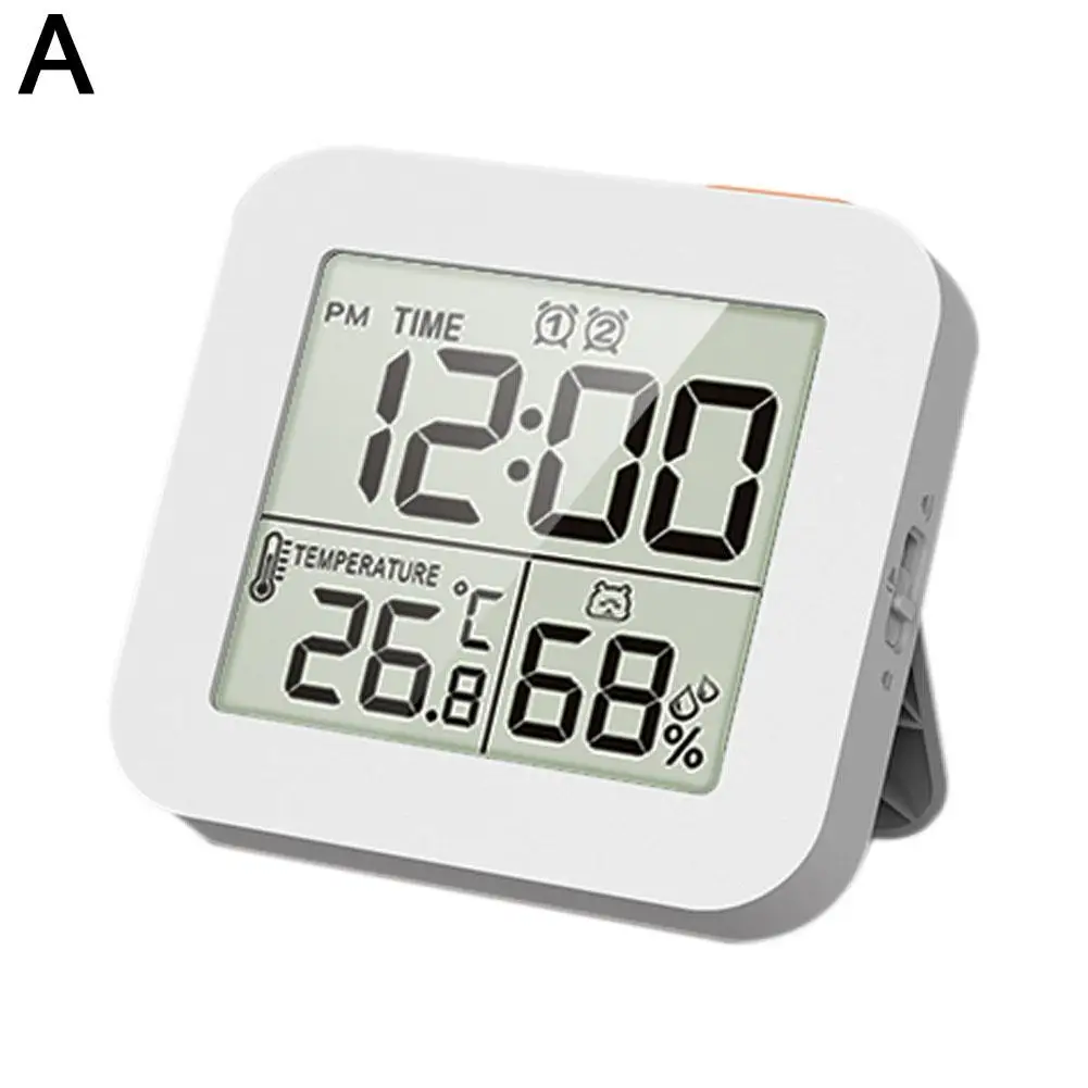 Waterproof Digital Bathroom Clock Shower Timer With Alarm Clocks For Cooking Shower Makeup Timer Function New Backlight Clo I9r6 4