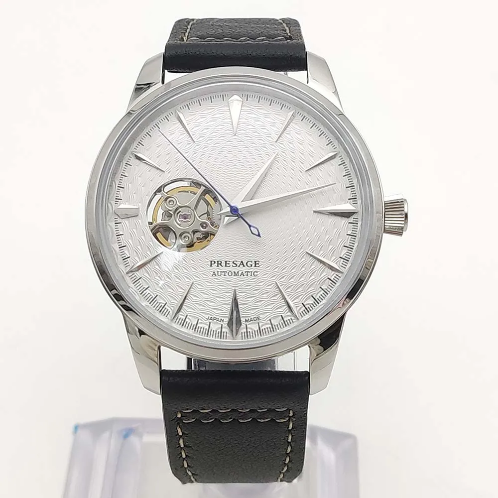 AGELOCER Orologio Automatico Scheletro Tourbillon Uomo Acciaio Inox