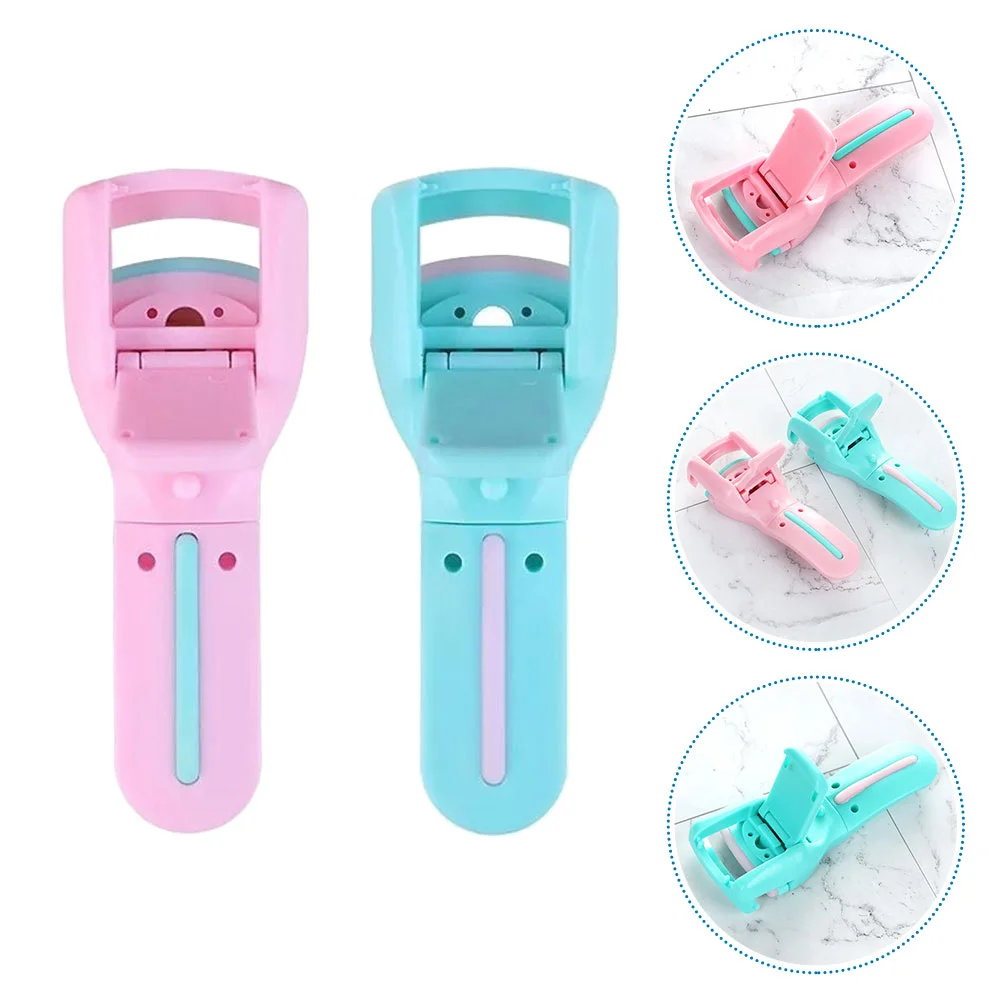 

2pcs Eyelashes Curlers Eye Lashes Curling Clip Refill Rubber Pad Makeup Tool